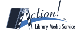 Action! Library Media Service logo